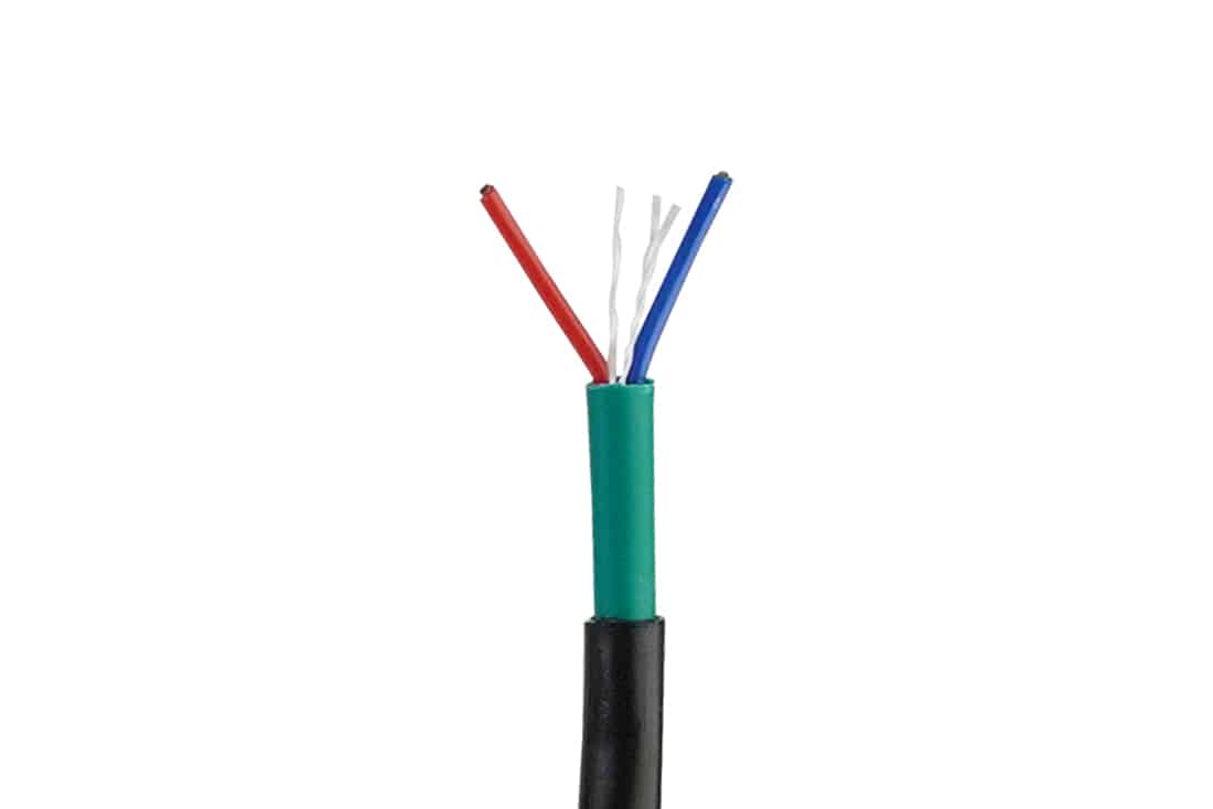 כבל רמקול 2X0.8 דרופ + מעטפת שחורה חיצוני NYY בגליל 100/200 מ' - 100 מ׳