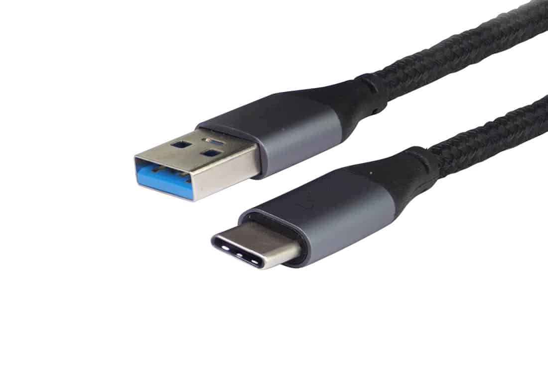 כבל USB3.0 ל USB Type-C באורך 3 מטר תומך 5Gbps