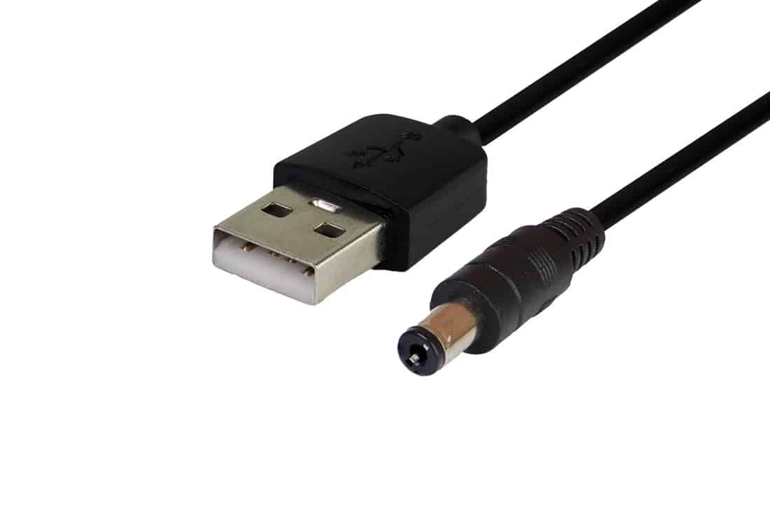 כבל USB-DC באורך 1.5 מטר