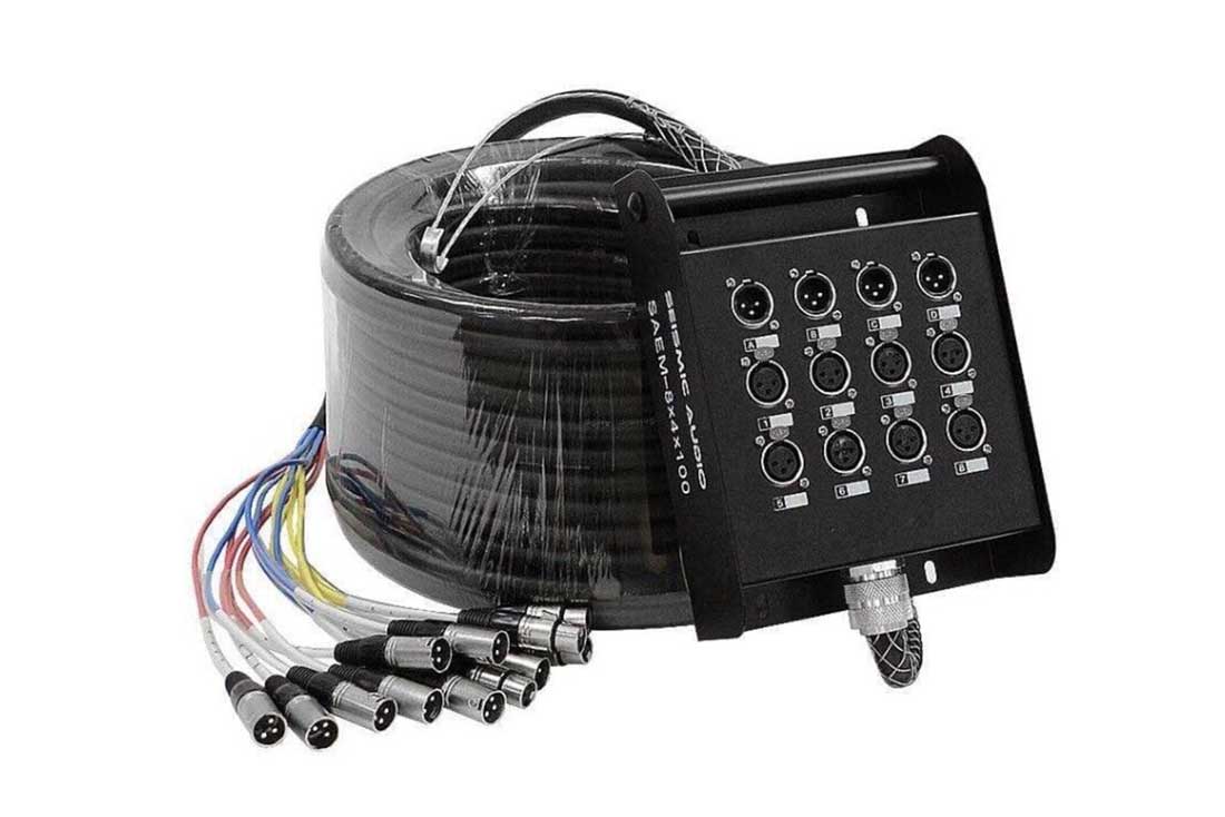 מולטי כבל XLR 8+4