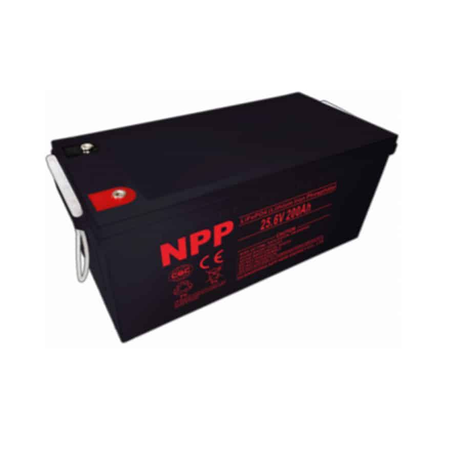 מצבר ליתיום NPP 25.6V200Ah