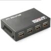 מפצל HDMI ל-4 מסכים בו זמנית