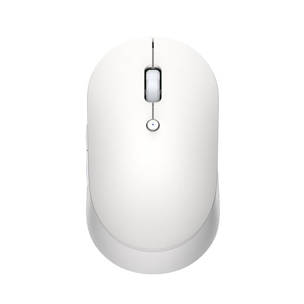 עכבר אלחוטי שקט שיאומי דגם Mi Dual Mode Wireless Mouse Silent Edition צבע לבן