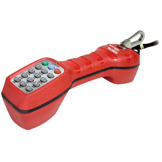 מכשיר לבדיקת קווי טלפון צבע אדום TCT-1900-RD