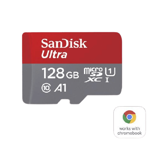 כרטיס זיכרון 128GB SanDisk Ultra® microSDXC