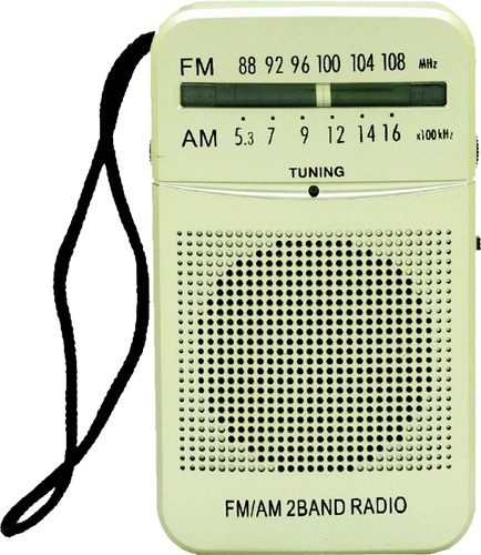 רדיו טרנזיסטור על סוללות AM/FM
