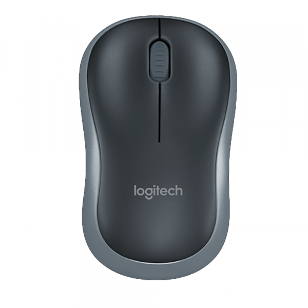 עכבר אלחוטי Logitech Wireless Mouse M185 Retail אפור שחור