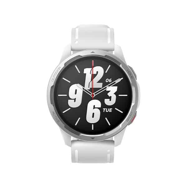 שעון ספורט חכם ומתקדם כולל תמיכה מלאה בעברית דגם Xiaomi Watch S1 Active בצבע לבן יבואן רשמי!