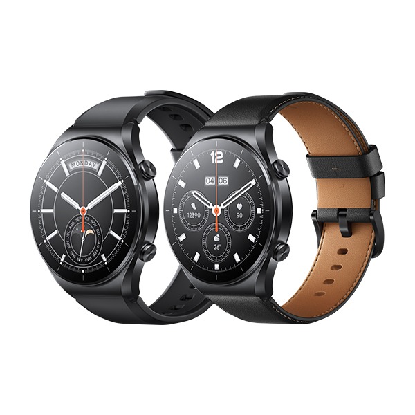 שעון ספורט חכם ומתקדם כולל תמיכה מלאה בעברית דגם xiaomi Watch S1 בצבע שחור יבואן רשמי!