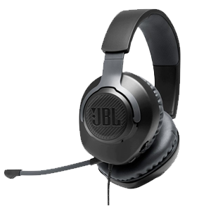 אוזניות גיימינג JBL Quantum 100 - צבע שחור
