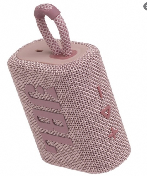 רמקול JBL GO 3 ורוד רמקול JBL GO 3 ורוד