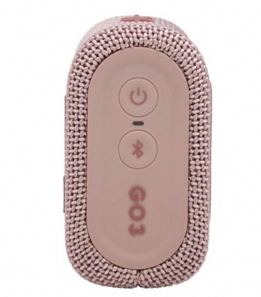 רמקול JBL GO 3 ורוד רמקול JBL GO 3 ורוד