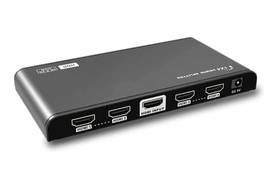 מפצל HDMI 1X2/4/8 4K HDR+EDID - 8 — LPR אל פי אר אונליין! פתרונות ...