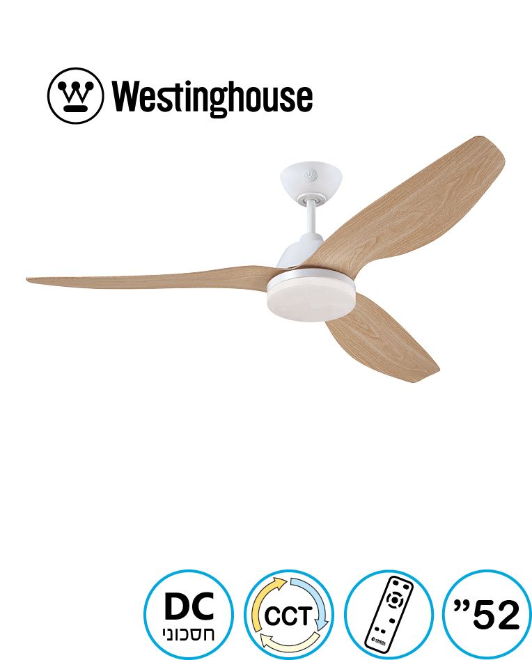 מאוורר תקרה מגנוליה 52" CCT Magnolia 24W