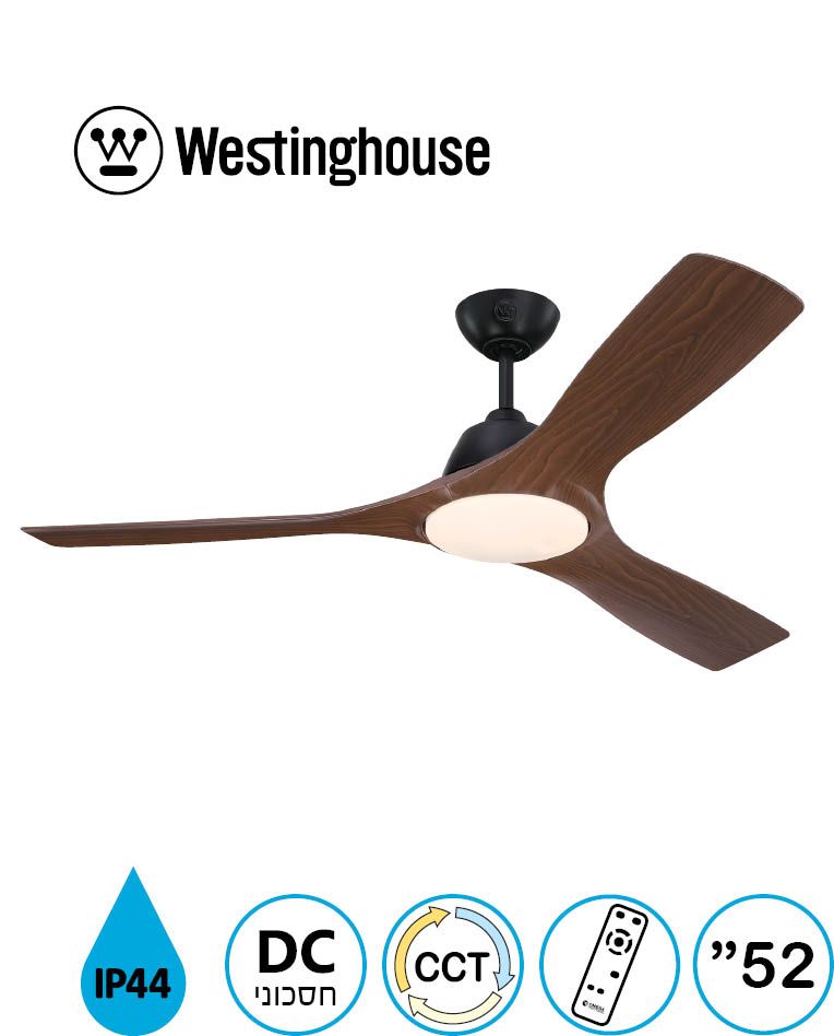 מאוורר תקרה 52" JESSICA ג'סיקה IP44 28W