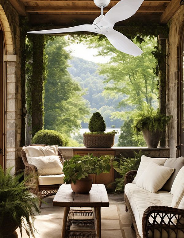 מאוורר תקרה 52" AQUA אקווה IP66 מאוורר תקרה 52" AQUA אקווה IP66