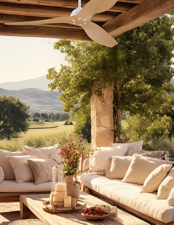 מאוורר תקרה 52" AQUA אקווה IP66 מאוורר תקרה 52" AQUA אקווה IP66