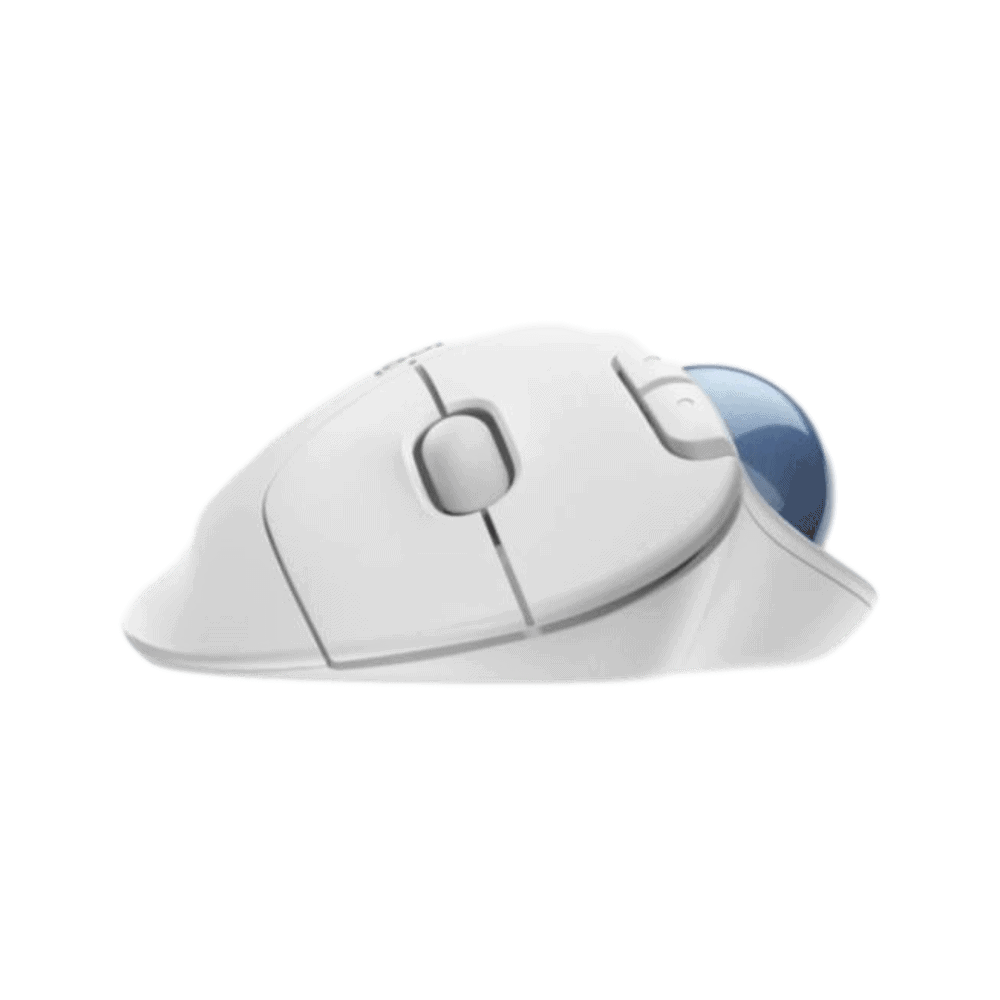 עכבר אלחוטי בצבע לבן עם כדור עקיבה דגם Ergo M575 מבית Logitech עכבר אלחוטי בצבע לבן עם כדור עקיבה דגם Ergo M575 מבית Logitech
