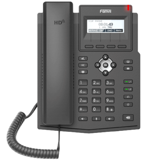 טלפון שולחני IP מתקדם FANVIL X1SP