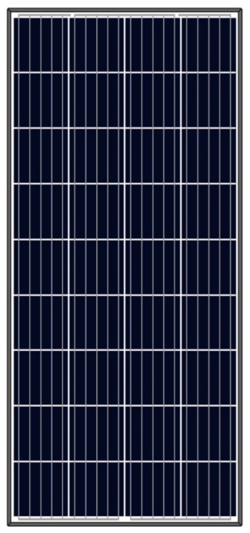 פאנל סולארי SunproPower 150W 36P