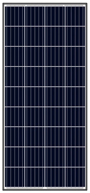פאנל סולארי SunproPower 160W 36P