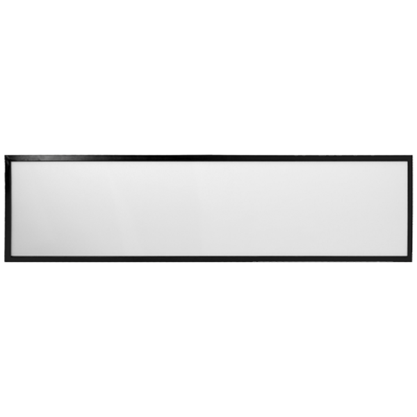 צמוד תקרה דגם ספייס מלבני שחור Tri-Color IP40 300X1200MM 60W