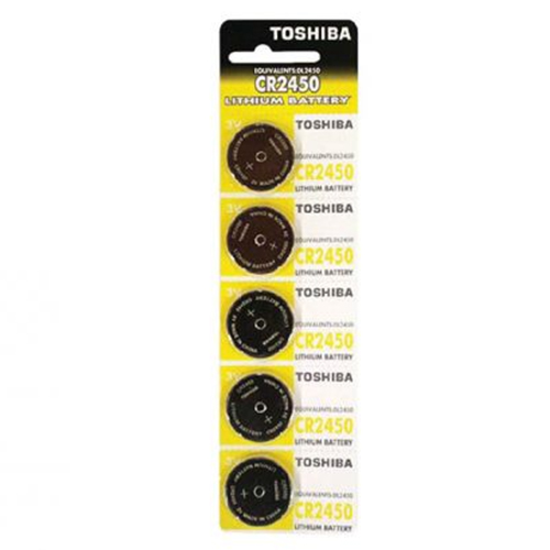 סוללת ליתיום כפתור TOSHIBA CR2450
