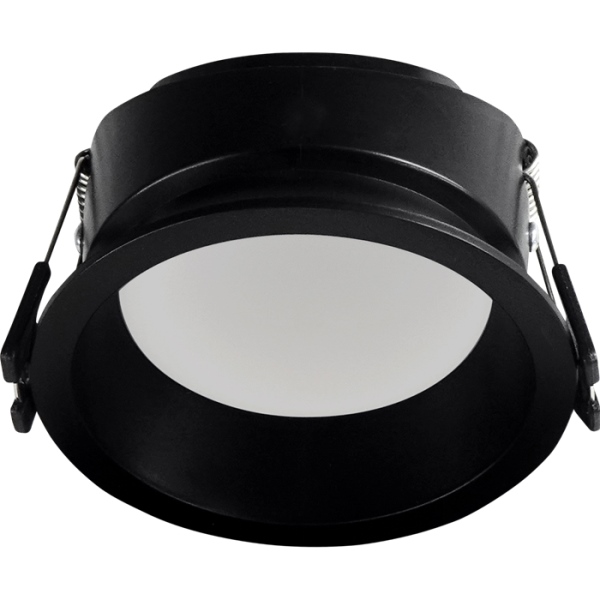 שקוע DarkLight שחור כולל נורה eurolux HPE 5-7W לא לעמעום