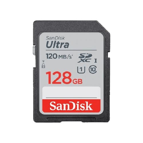 כרטיס זיכרון SanDisk Ultra 128GB SDHC Memory Card 120MB/s