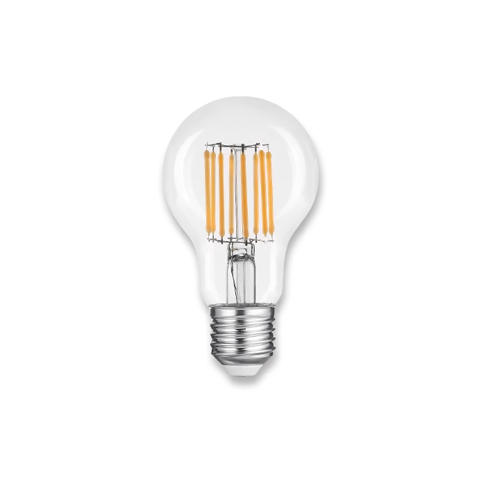 נורת לד A60 דמוי להט 8W E27 2700K לא ניתן לעמעום