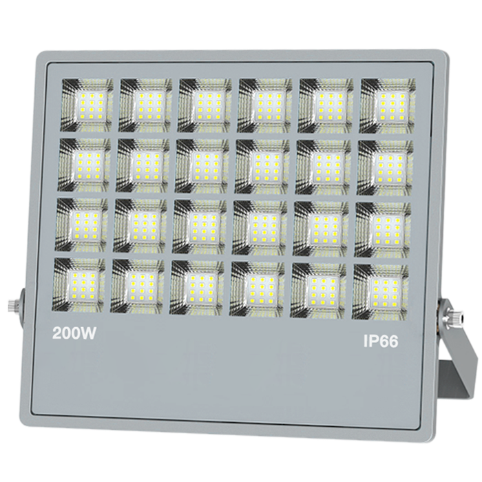 פנס חוץ 150W Energy-Saving mode 115Lm/w 75° 5000K IP66 אפור