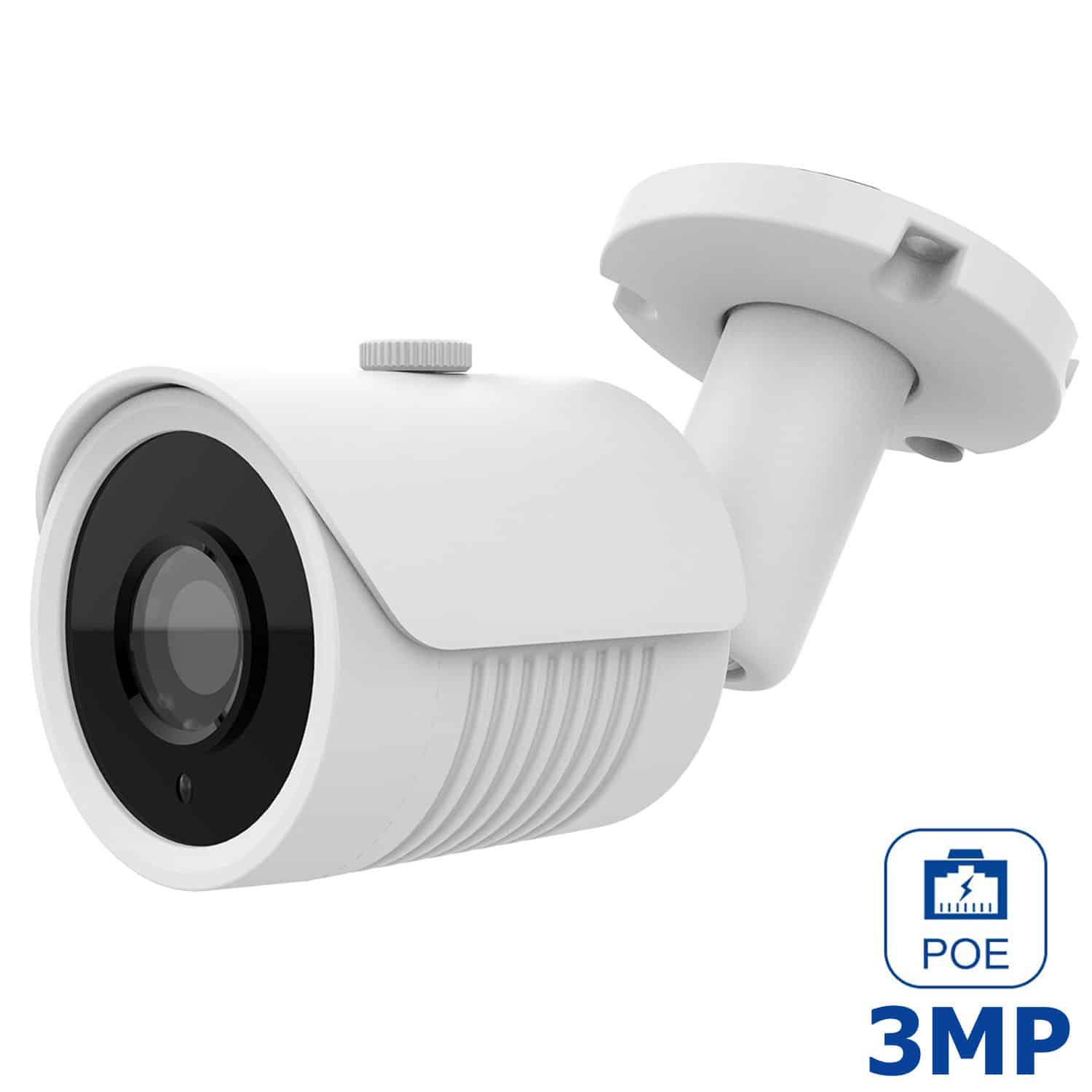 מצלמת אבטחה LPR 3MP/1080 POE IP