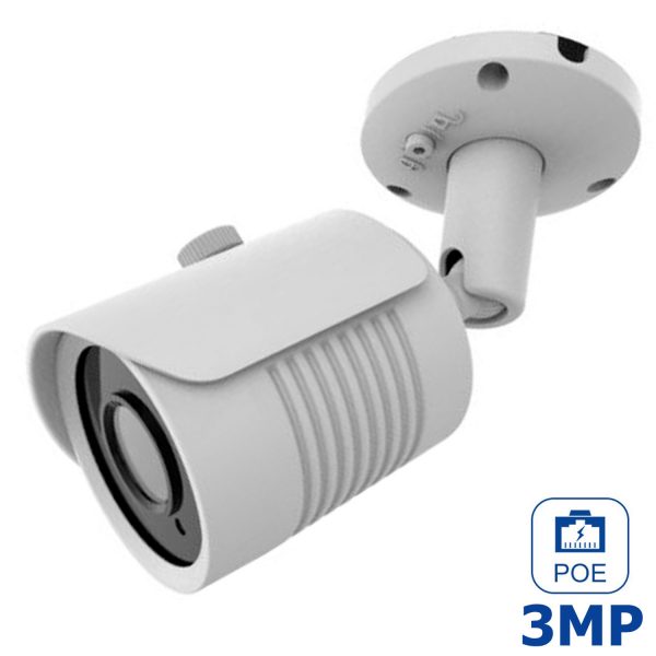 מצלמת אבטחה LPR 3MP/1080 POE IP