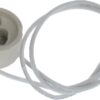 בית מנורה GU10 230V VDE APPROVED 25cm wire סיליקון