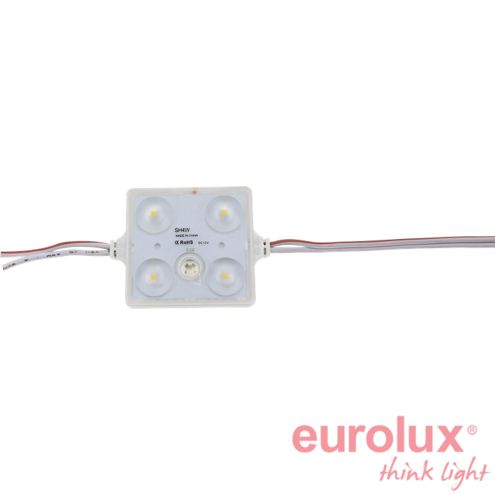 מודול רביעייה 10,000K 1.6W 160° 12V SAMSUNG (לרכישה באריזות של 20 יח' בלבד)