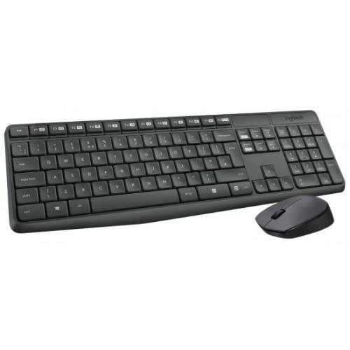 סט מקלדת ועכבר אלחוטיים Logitech MK235