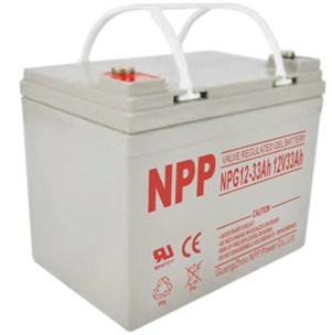 מצבר פריקה עמוקה ג'ל NPP 12V 33AH