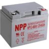 מצבר פריקה עמוקה ג'ל NPP 12V 40AH