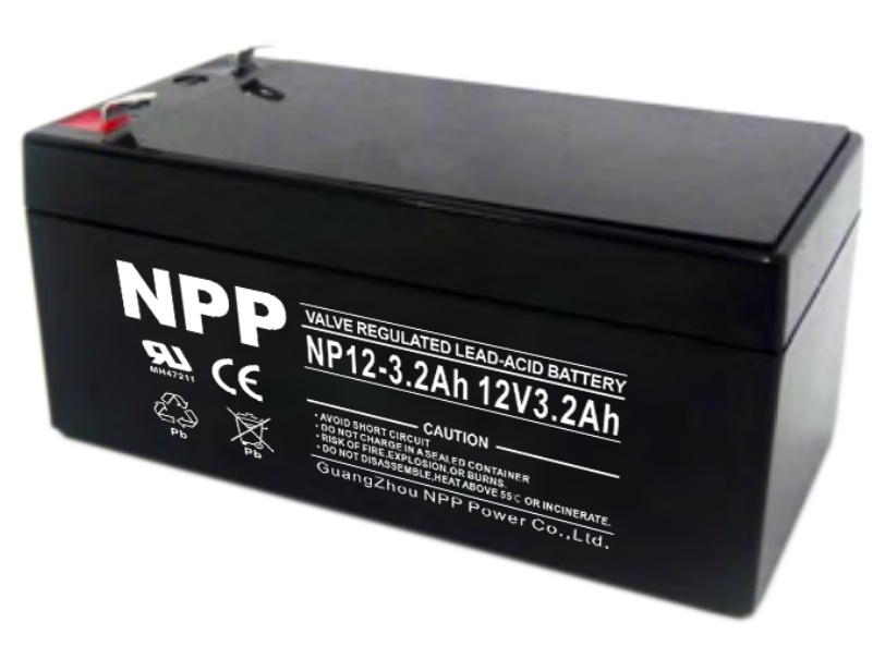 מצבר אטום NPP 12V 3.2 AH