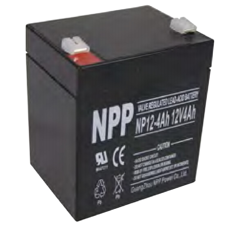 מצבר אטום NPP 12V 4AH