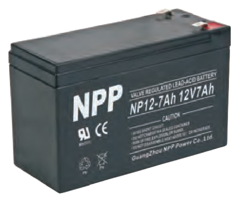 מצבר אטום NPP 12V 7AH