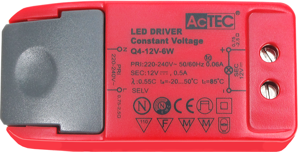 דרייבר AcTEC 12V 6W