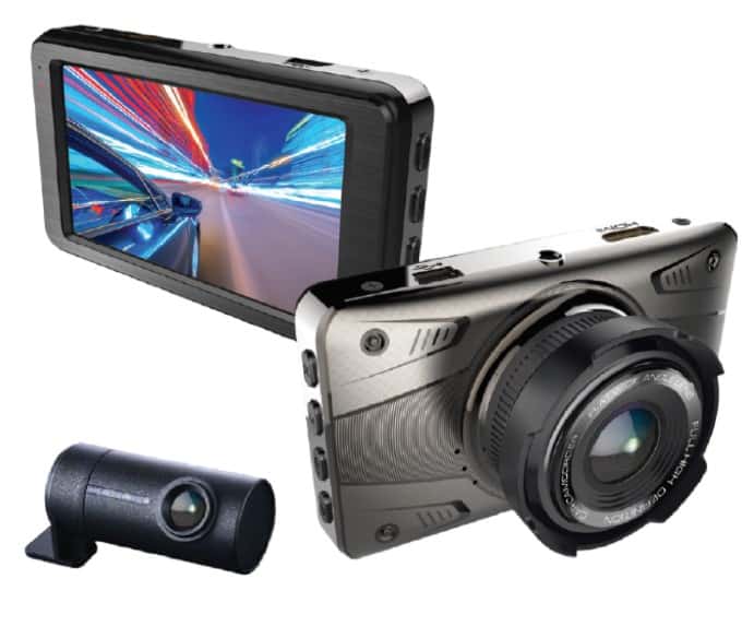 מצלמת רכב דו-כיוונית עם מסך SAMSONIX R560