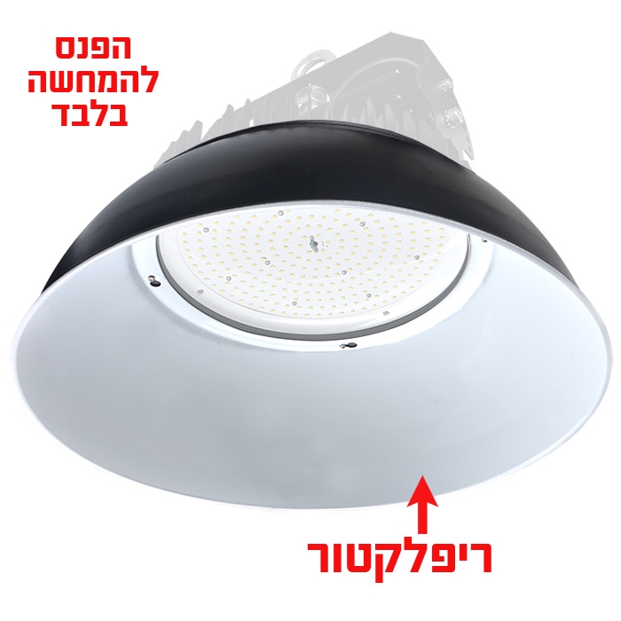 רפלקטור אלומיניום ל-SKYPAD , זווית הארה 90°