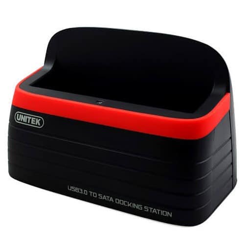 תחנת עגינה לדיסק קשיח 2.5" או 3.5" UNITEK USB3.0 To SATAIII Docking Station