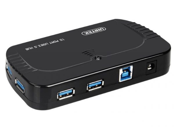 מפצל UNITEK USB3.0 10 Port Hub