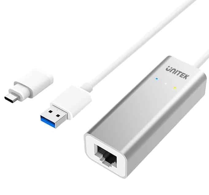 מתאם רשת UNITEK USB Type-C Adaptor Y-3464A