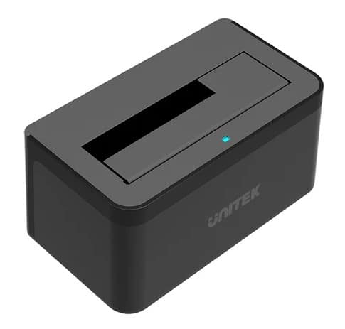 תחנת עגינה UNITEK Docking Station 2.5''/3.5 USB3.1 to SATA6G