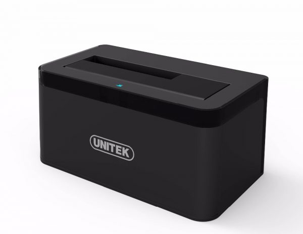 תחנת עגינה UNITEK Docking Station 2.5''/3.5 USB3.1 to SATA6G