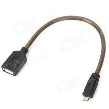 כבל מתאם 20 ס"מ UNITEK USB2.0 A Female to Micro B OTG Data Cable